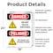 Signmission Safety Culture Sign, 18 in Width, Vinyl Decal, Rectangle, Bilingual OS-2PACK-DS-D-1824-VS-1176 - alternate 6